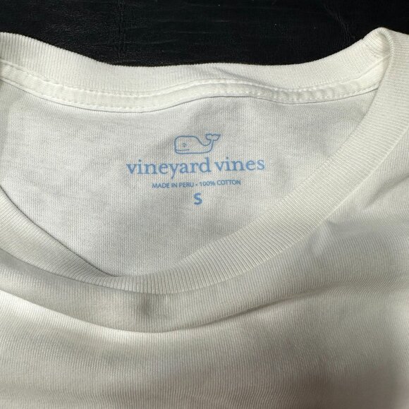 Men's Vineyard Vines - University of Michigan Long Sleeve T-Shirt - Picture 4 of 4